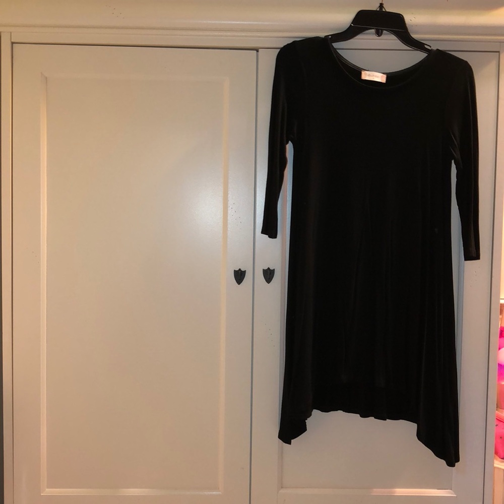 black dress WORN TWICE it is so soft